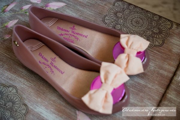 Baleriny Vivienne Westwood do sukni ślubnej