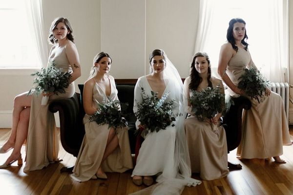 Świadkowa na ślubie