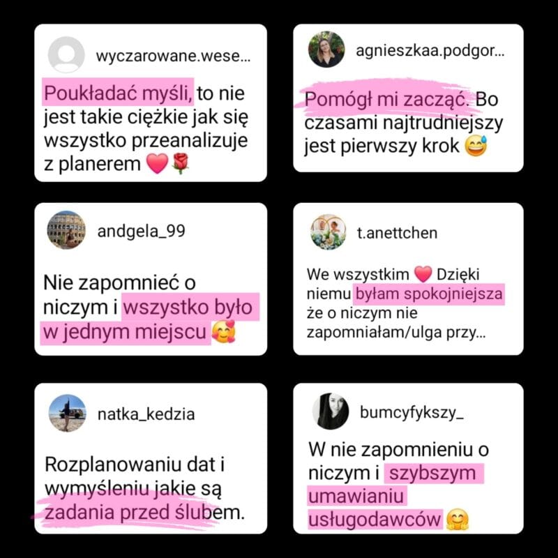 planer ślubny pdf mówię o ślubie