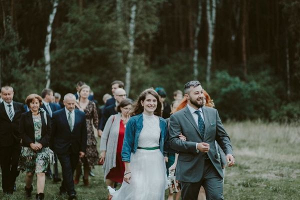 małe wesele w plenerze