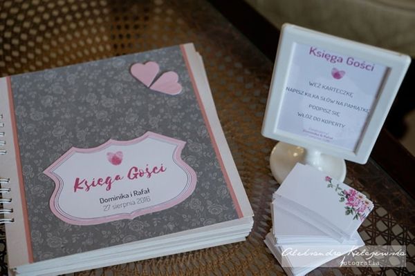 Księga gości ankieta weselna