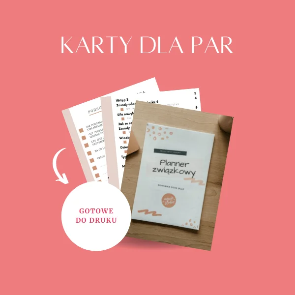 planner związkowy - karty dla par