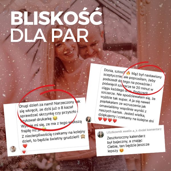 kalendarz adwentowy dla par online mówię o ślubie
