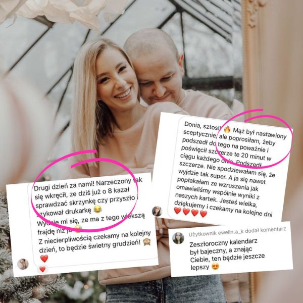 kalendarz adwentowy dla par online