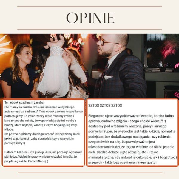 opinie - poradnik zrób ślub po swojemu