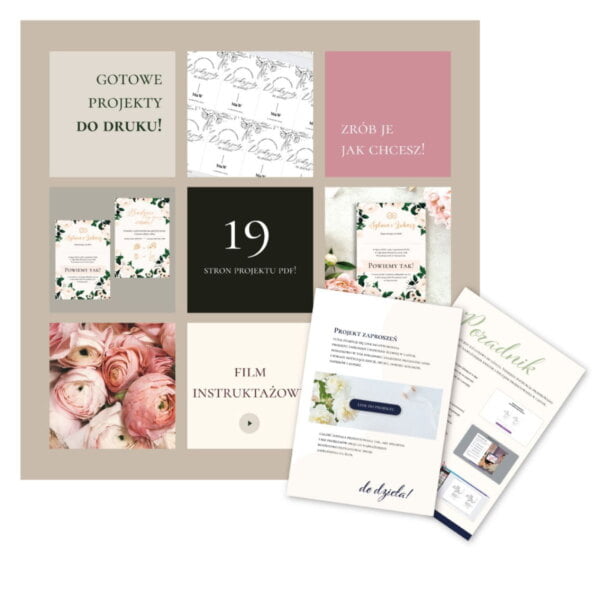 zaproszenia ślubne klasyczne pdf