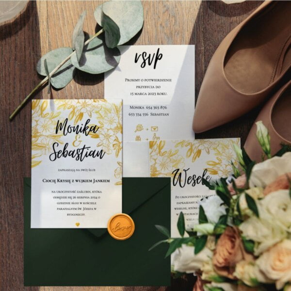 zaproszenia ślubne glamour pdf