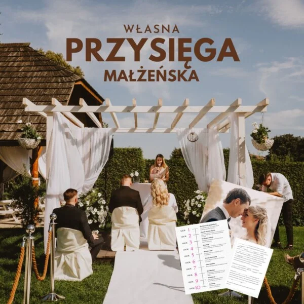 Własna przysięga małżeńska owrkbook